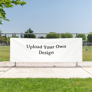 Create Your Own Simple Custom Vinyl 4' x 12' Banner