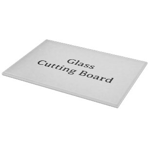 Create Your Own Simple Decorative Glass 11"x8" Cutting Board