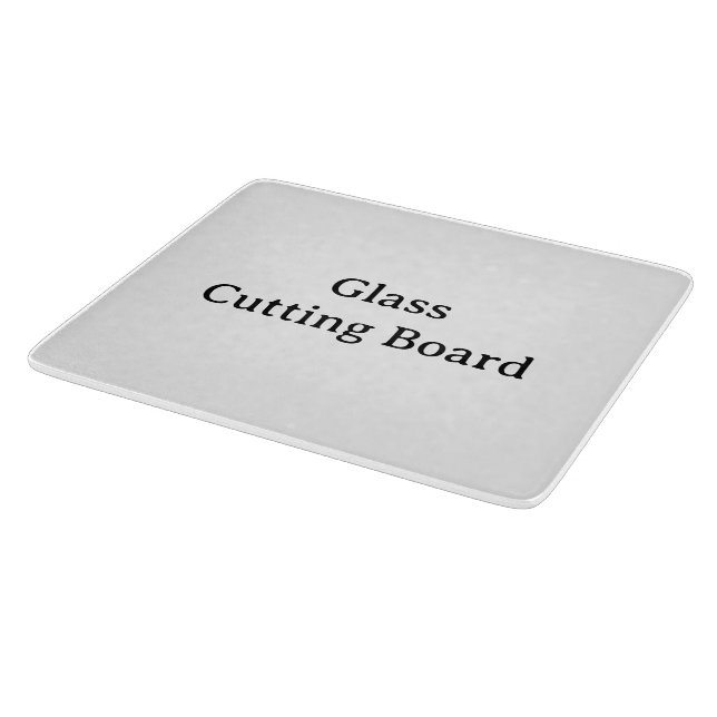 Create Your Own Simple Decorative Glass 6"x7" Cutting Board (Corner)