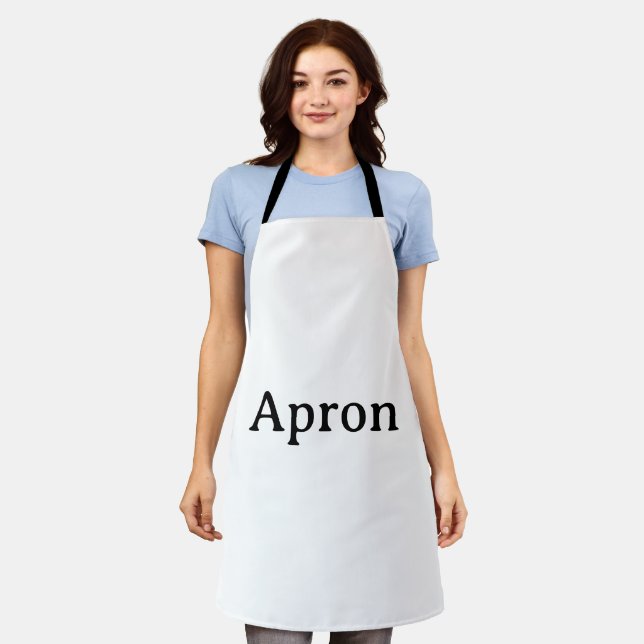  Create Your Own  Simple Design  Apron (Worn)