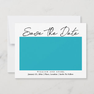 Create your own Simple Photo Save the Date