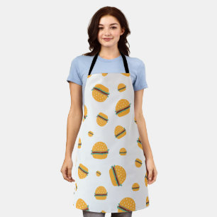 Create Your Own Simple Pizza print Apron