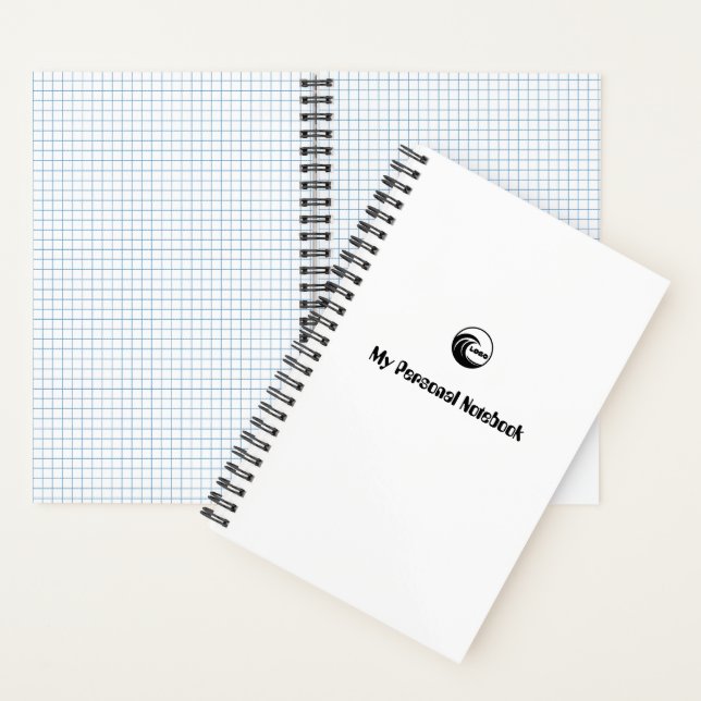 Create Your Own Simple Professional 5.5" x 8.5"  Notebook (Inside)