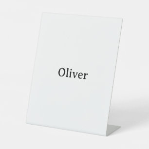 Create Your Own Simple Professional 8" X 10" Pedestal Sign