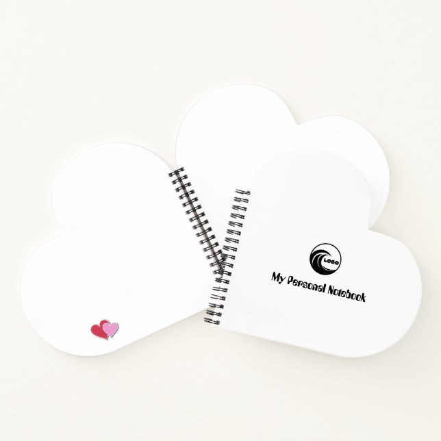 Create Your Own Simple Professional 8" x 8" Notebook (Inside)