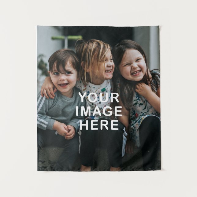 Create Your Own Simple Single Photo Tapestry (Front)