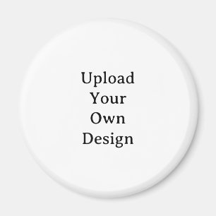 Create Your Own Simple Standard 2¼ Inch Circle Magnet