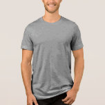 Create Your Own simple Tri-Blend Shirt<br><div class="desc">This design is minimalist style which can be easily updated with your photo and text. If you need any help please contact me using the massage button below and I will be happy to help.</div>