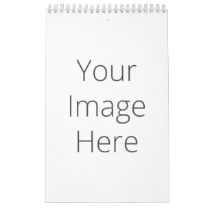 Create Your Own Single Page, Small, White Calendar