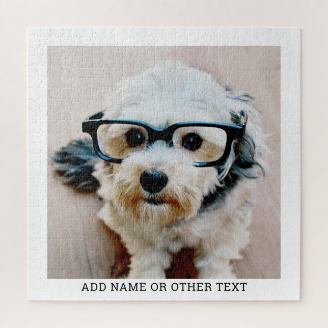 Create Your Own Single Photo Gallery white border Jigsaw Puzzle (Vertical)