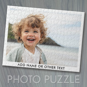 Create Your Own Single Photo Gallery white border Jigsaw Puzzle