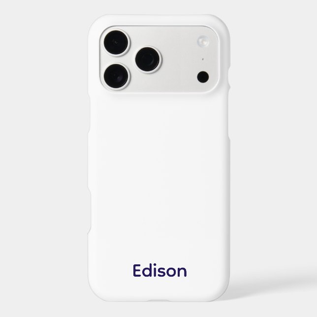 Create Your Own Slim iPhone 17 Pro Max Case (Back)