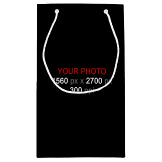 Create Your Own Small 2 Photos Gift Bag