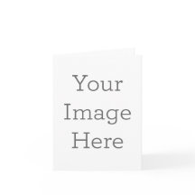 Create Your Own Small 4"x5.6" Folded Greeting Card