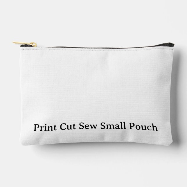 Create Your Own Small Accessory Pouch (Front)