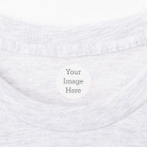 Create Your Own Small Circle Clothing Label
