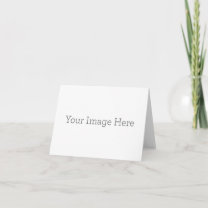 Create Your Own Small Folded Greeting Card