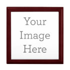 Create Your Own Small Square Golden Oak Gift Box