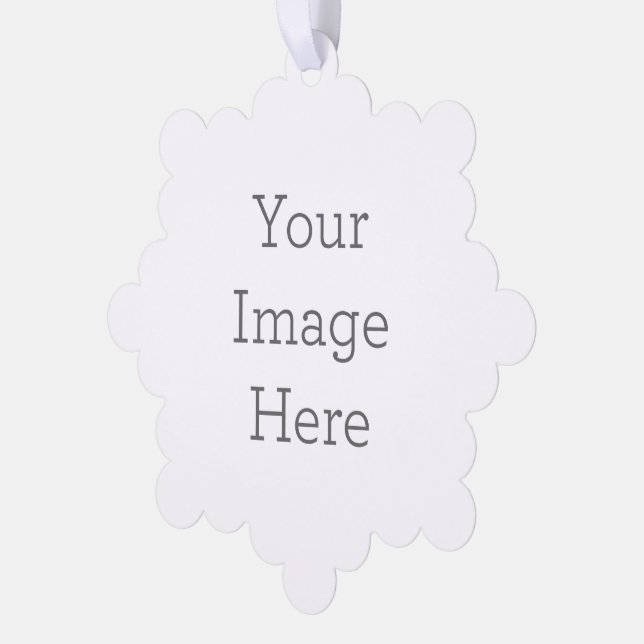 Paper Ornament Style: Snowflake, Paper: Matte, Envelopes: None (Left)