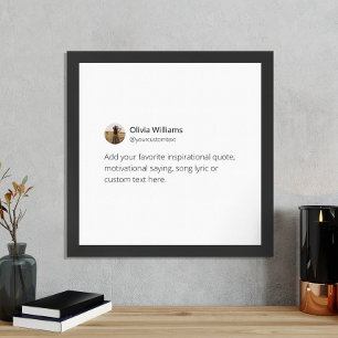 Create Your Own Social Media Custom Quote Poster