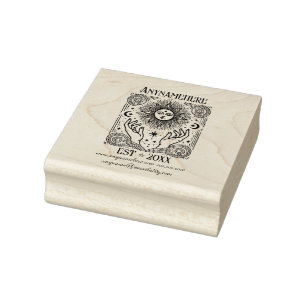 Create Your Own Solar Magic Tarot Hands Rubber Stamp