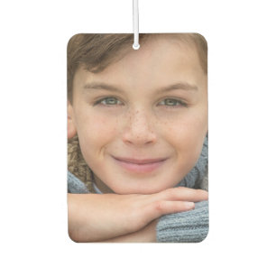 Create Your Own Son Photo Custom Pic Double Sided Air Freshener