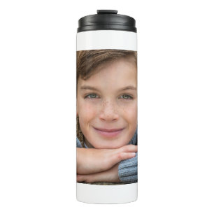 Create Your Own Son Photo Custom Pic Double Sided  Thermal Tumbler