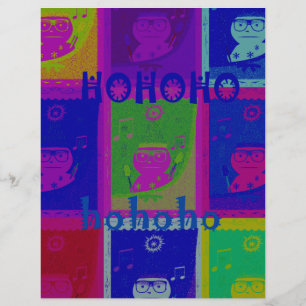 Create Your Own Special Santa HoHoho Pop Art 