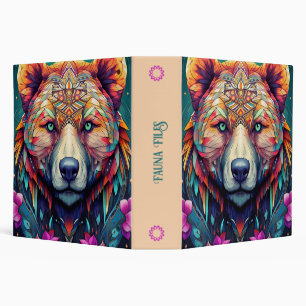 Create Your Own Spirit Animal Bear Binder