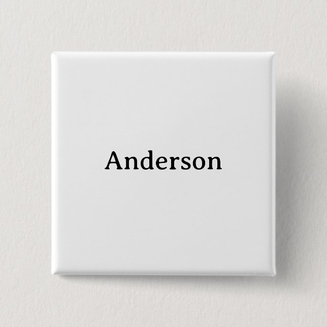 Create Your Own Square 2 Inch Button (Front)
