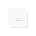 Create Your Own Square Business Card