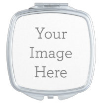 Create Your Own Square Compact Mirror