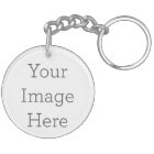 Create Your Own Square Double-sided Keychain