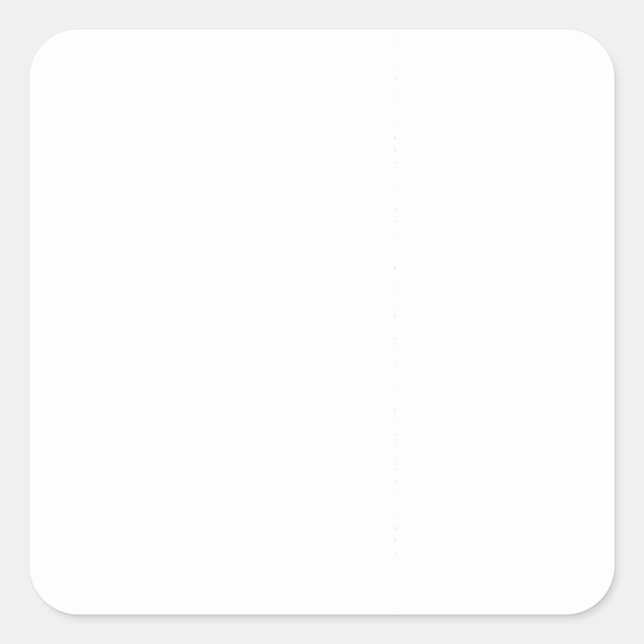 Create Your Own Square Sticker (Front)