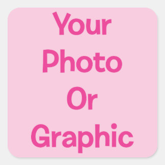 Create Your Own Square Sticker