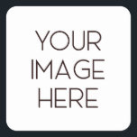 Create Your Own Square Sticker<br><div class="desc">Design your own high quality products by adding your own custom text and images! Easily replace the current background and text shown on this item with anything you’d like using the editing tool and choose from hundreds of other items in our shop for all purposes and occasions.</div>