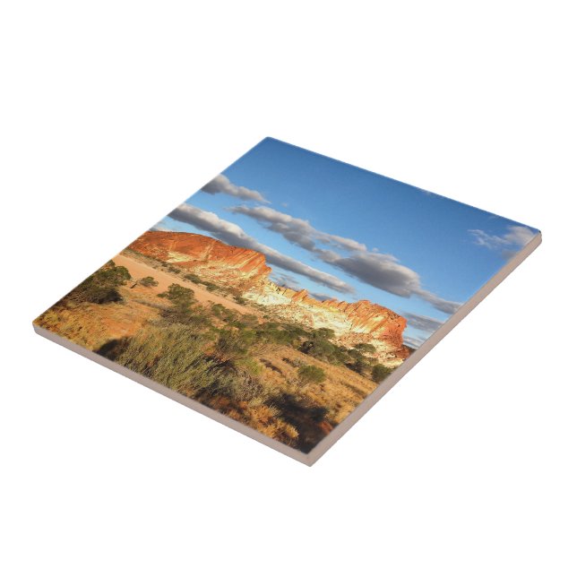 Create your own square tile - Australian outback (Side)