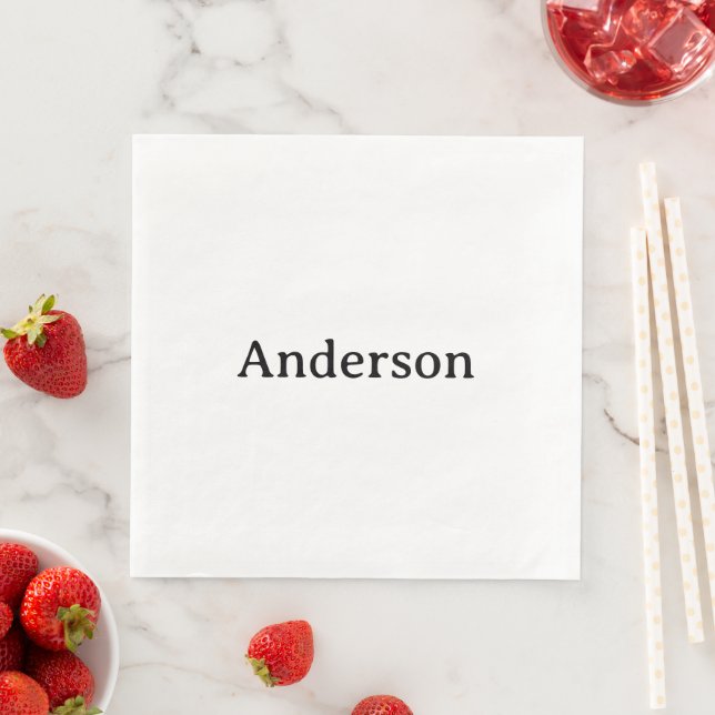 Create Your Own Standard Dinner Napkin (Insitu)