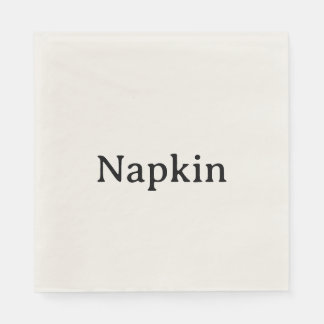 Create Your Own Standard Luncheon Ecru Napkin