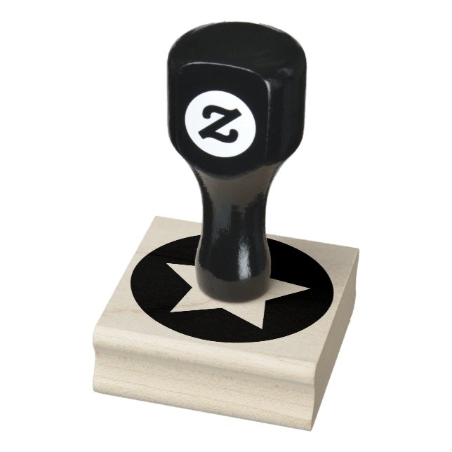 Create Your Own Star Design Rubber Stamp (Stamp)