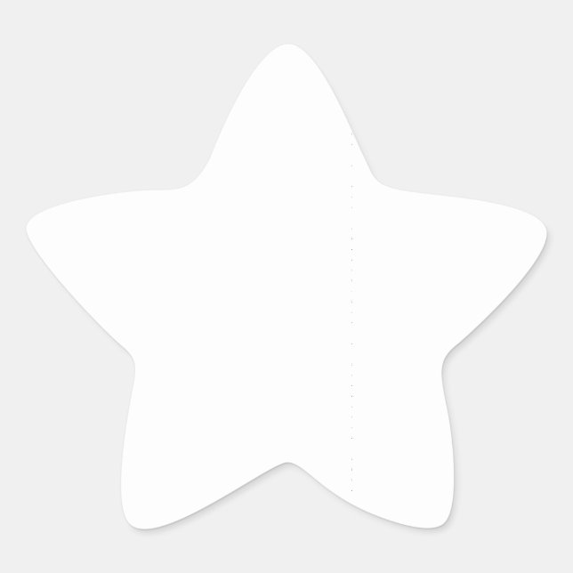 Create Your Own Star Sticker (Front)