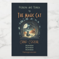 Create Your Own Starry Mystical Black Cat