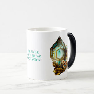 Create Your Own Steampunk Butterfly Crystal Magic Mug