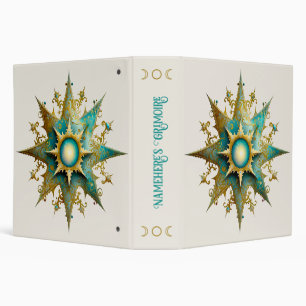 Create Your Own Steampunk Yule Snowflake Binder
