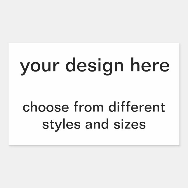 create your own sticker (Front)