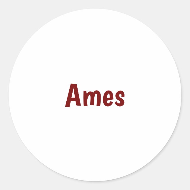Create Your Own Sticker (Front)