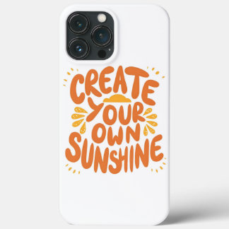 Create your own sunshine iPhone 13 pro max case