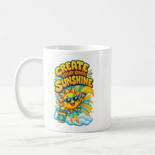 Create Your Own Sunshine Cute Cartoon Sun Coffee Mug