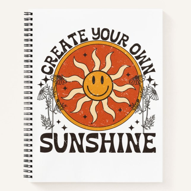 Create Your Own Sunshine Journal (Front)