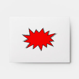 Create Your Own Superhero Onomatopoeias! POW! Envelopes